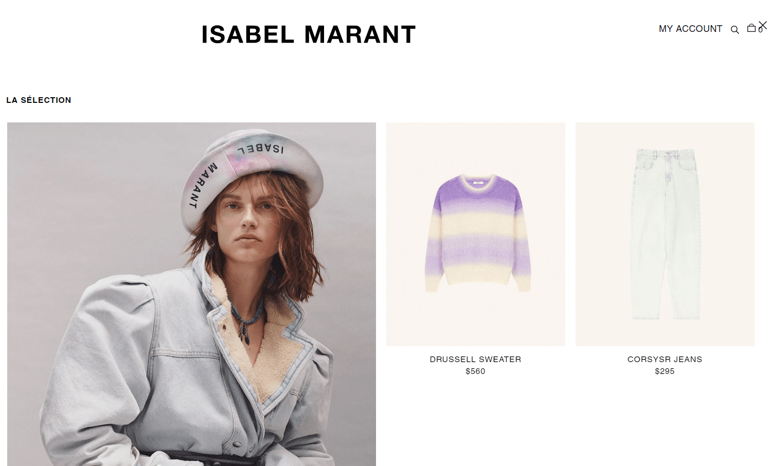 Isabel Marant Étoile官网-Isabel Marant副线品牌 服装服装品牌